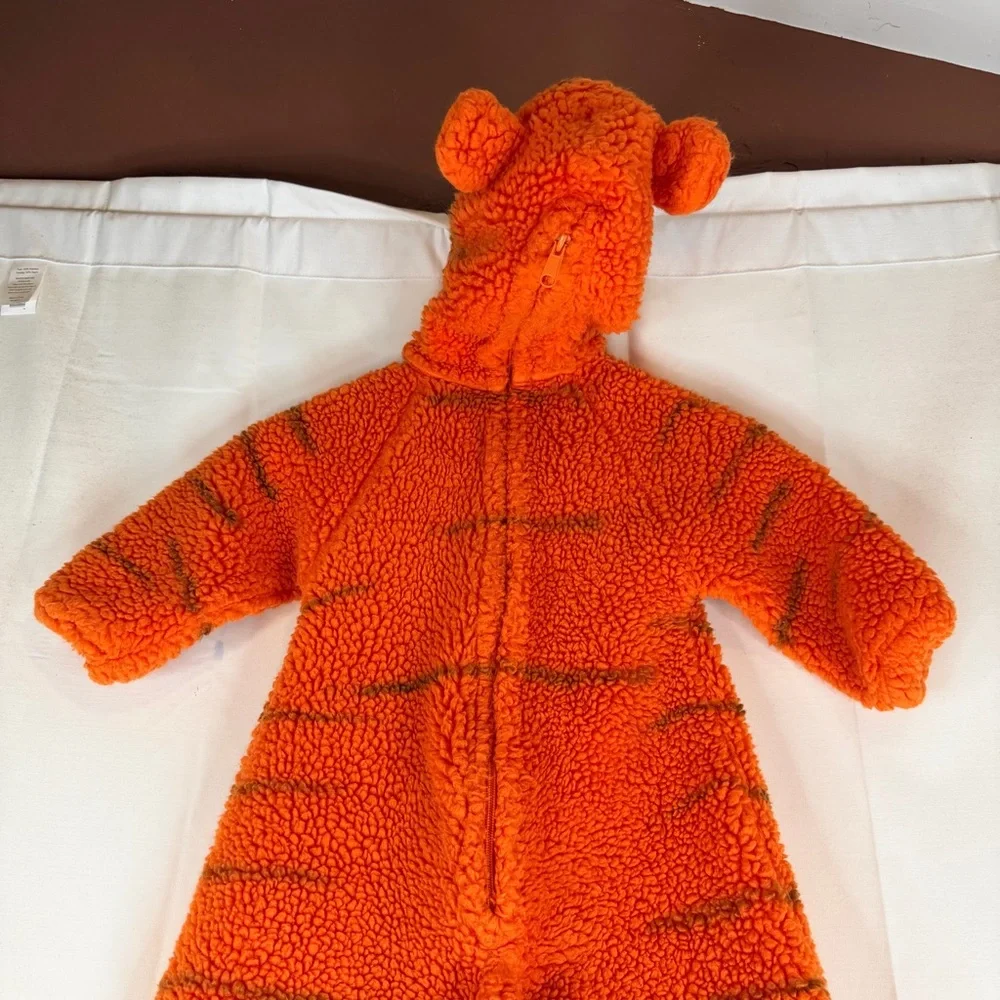 THE DISNEY STORE Youth Unisex Size 2T-4T Costume Tigger Fleece Vintage Toddler - Picture 14 of 16
